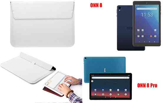 Чохол-конверт VitoCase для ONN 8, 8 Pro, з функцією підставки для планшета Білий Київ