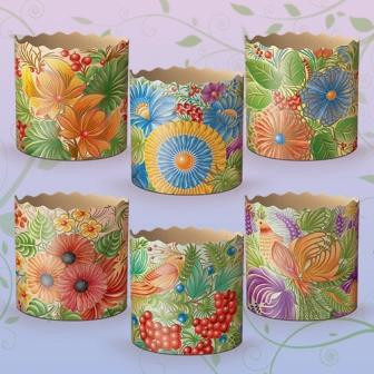 Форма для випікання базового куліча (85*90) Петрикова (250 гр) (50 шт.) Харків - фото 2