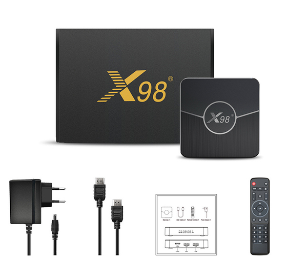 Смарт ТВ-приставка X98 Plus 2/16 Гб, S905W2, Android 11 Днепр