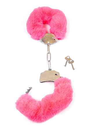 Наручники - Fetish Boss Series Furry Cuffs Pink Sex Aura Киев