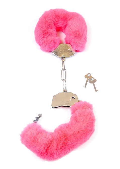 Наручники - Fetish Boss Series Furry Cuffs Pink Sex Aura Киев - изображение 2