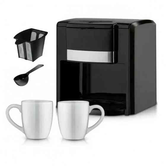 Кофеварка капельная Domotec/RAF R-115 420мл 650Вт, фильтр, 2 порции кофе, стильный корпус Киев