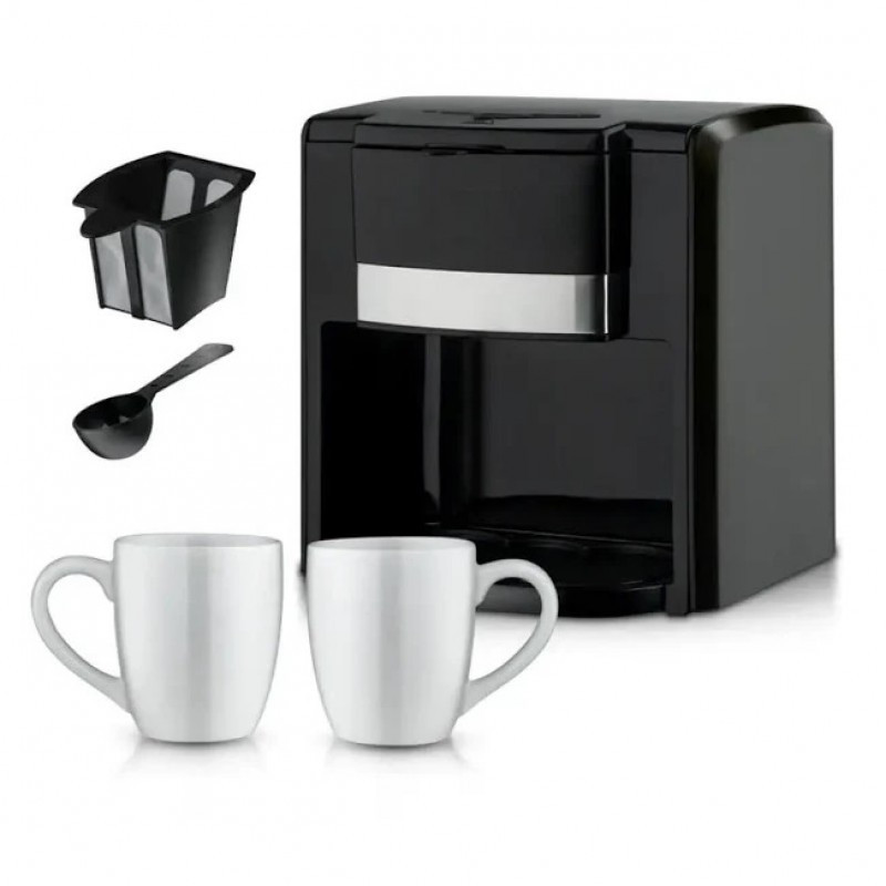 Кофеварка капельная Domotec/RAF R-115 420мл 650Вт, фильтр, 2 порции кофе, стильный корпус 9850 Одесса - изображение 2