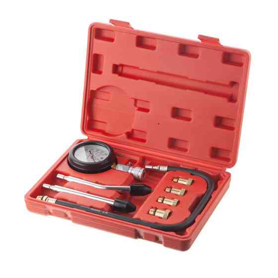 Компрессометр бензиновый, 8 предметов INTERTOOL AT-4004 Киев