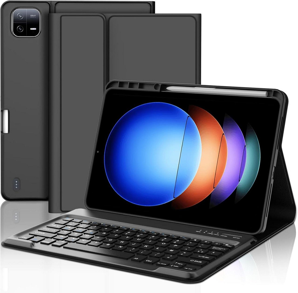 Чехол клавиатура с подсветкой для Xiaomi Pad 6S Pro 12.4 Inch 2024 Днепр - изображение 1