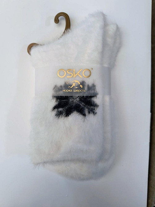 Зимние женские носки норка в ассортименте OSKO Киев - изображение 1