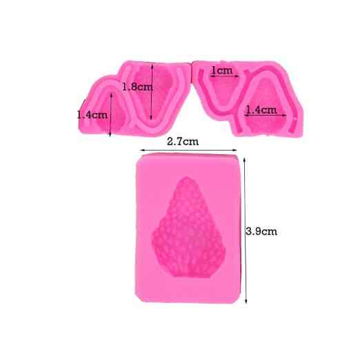 Молд силиконовый Клубника one size розовый Киев