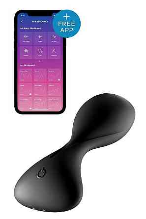 Анальный смарт вибратор Satisfyer Trendsetter Plug Vibrating черный Sex Aura Киев