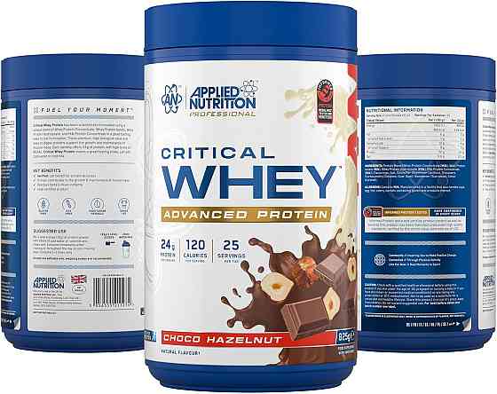 Протеин Applied Nutrition Critical Whey Protein 825 г, Choco Hazelnut Луцк