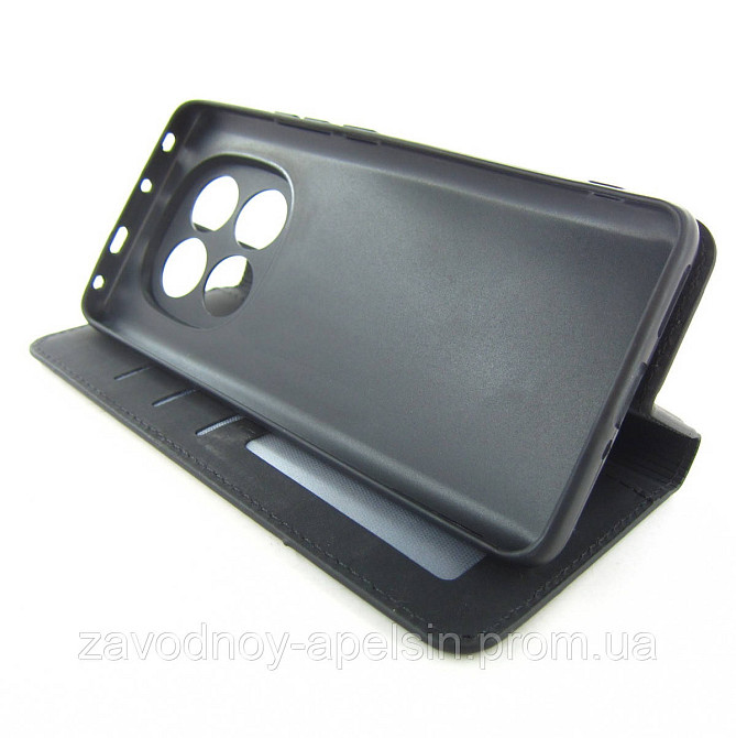 Чохол-книжка Xiaomi Redmi Note 14 pro 5G Захист камери (чорний) Одеса - фото 3