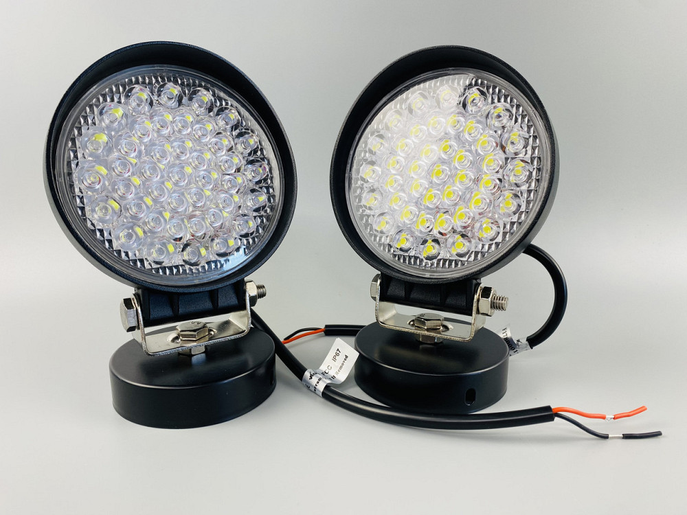 Фара кругла 123W (41 led діод) IP67, 114 ммx114 ммх32 мм Мукачево - фото 7