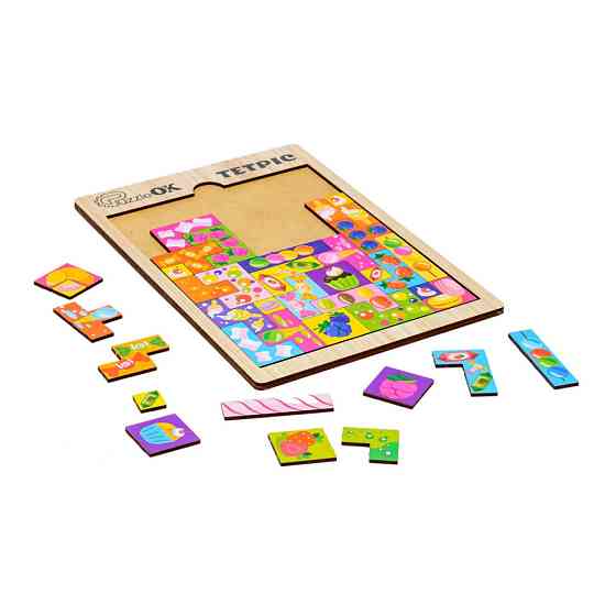 Развивающая деревянная игрушка 