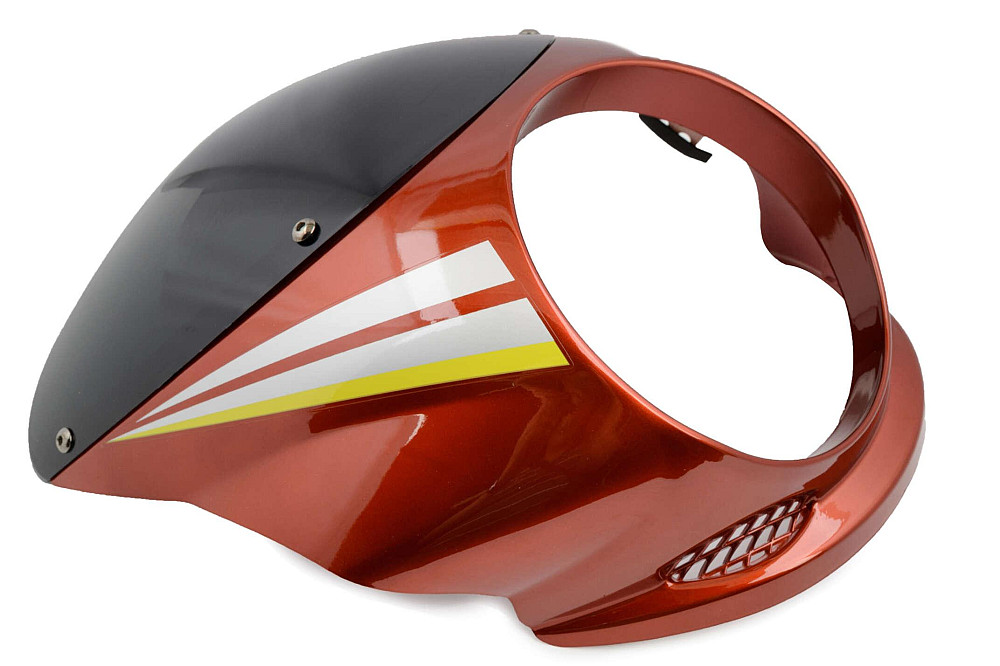 Обтічник Zongshen, Lifan 125/150 (червоний, під круглу фару) EVO Київ - фото 1