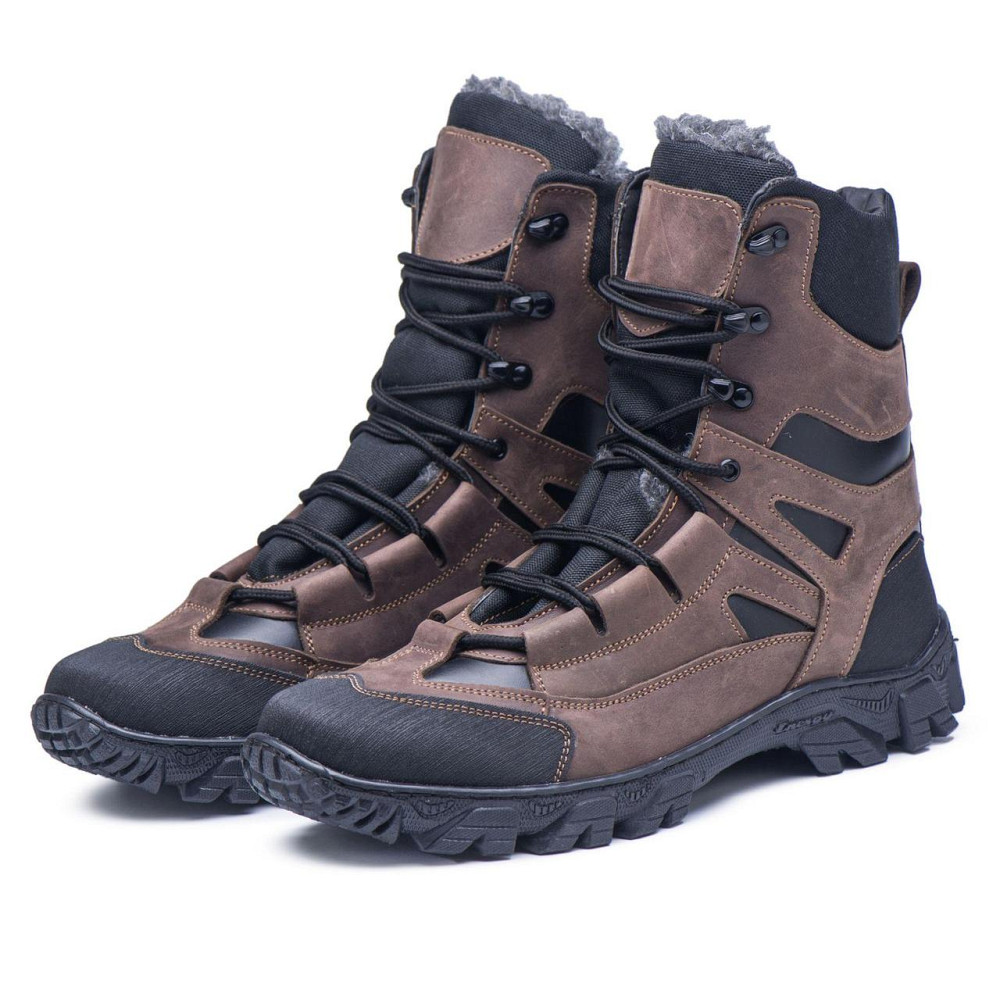 Зимові теплі тактичні високі берці хакі 41 (26,5) Харьков - изображение 1