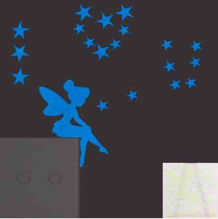 Люмінесцентна наклейка "Фея" - 7,5*7,5 см Київ