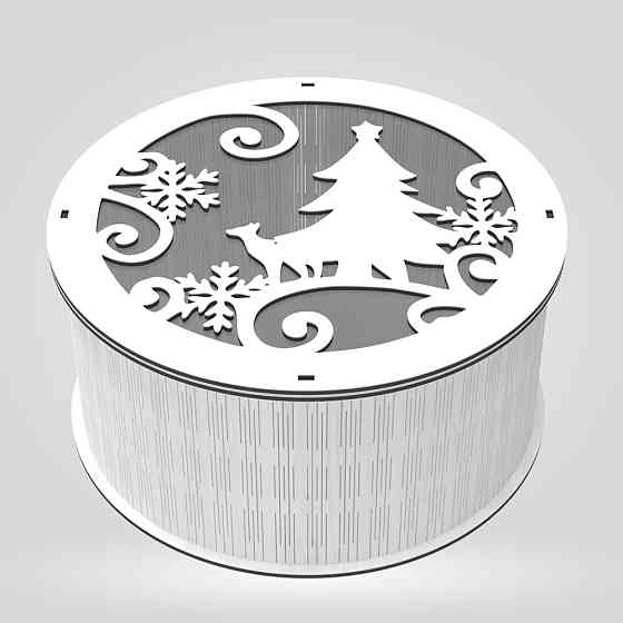 Подарункова коробка EKOSTAR d200 h100 Київ