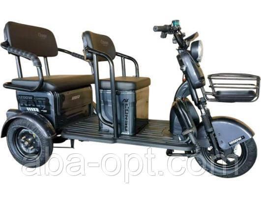 Електротрайк CORSO RAW-4 VAGON 1200W-72V-23Ah Шини: 3.00-10"купити дешево Україна Одеса - фото 4