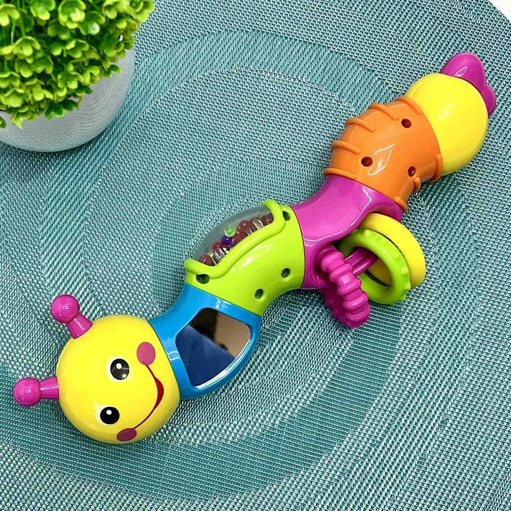 Брязкальце Гусениця-логіка з 6 секцій Вид 2 (9182) Чернігів - фото 2