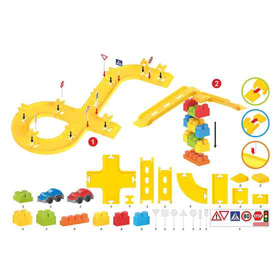 Іграшка "Конструктор" 8331TXK 44 елементи Вінниця