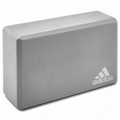 Блок для йоги Adidas Yoga Block ADYG-20100FOAM Уні 22.8x15.2x7.6 см Сірий (885652004121) Вінниця - фото 4