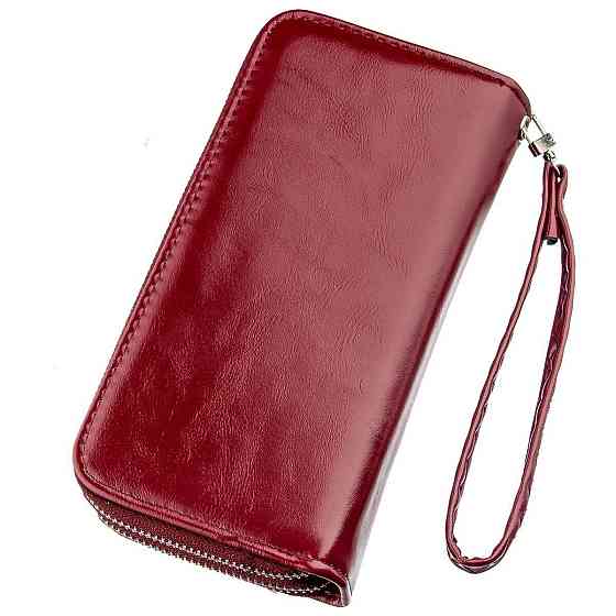 Гаманець жіночий з екокожі Малиновий (KIVI) Київ