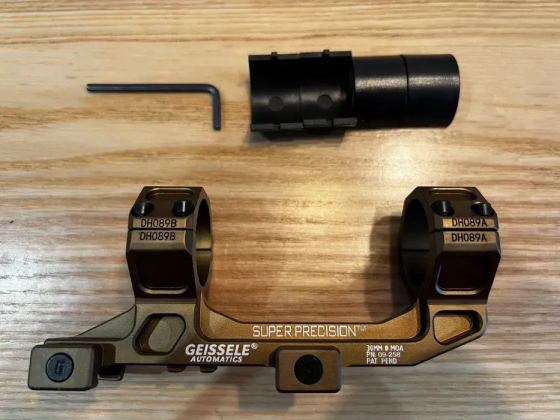 Тактичне кріплення для нічного бачення (моноблок) Золотистий Вінниця