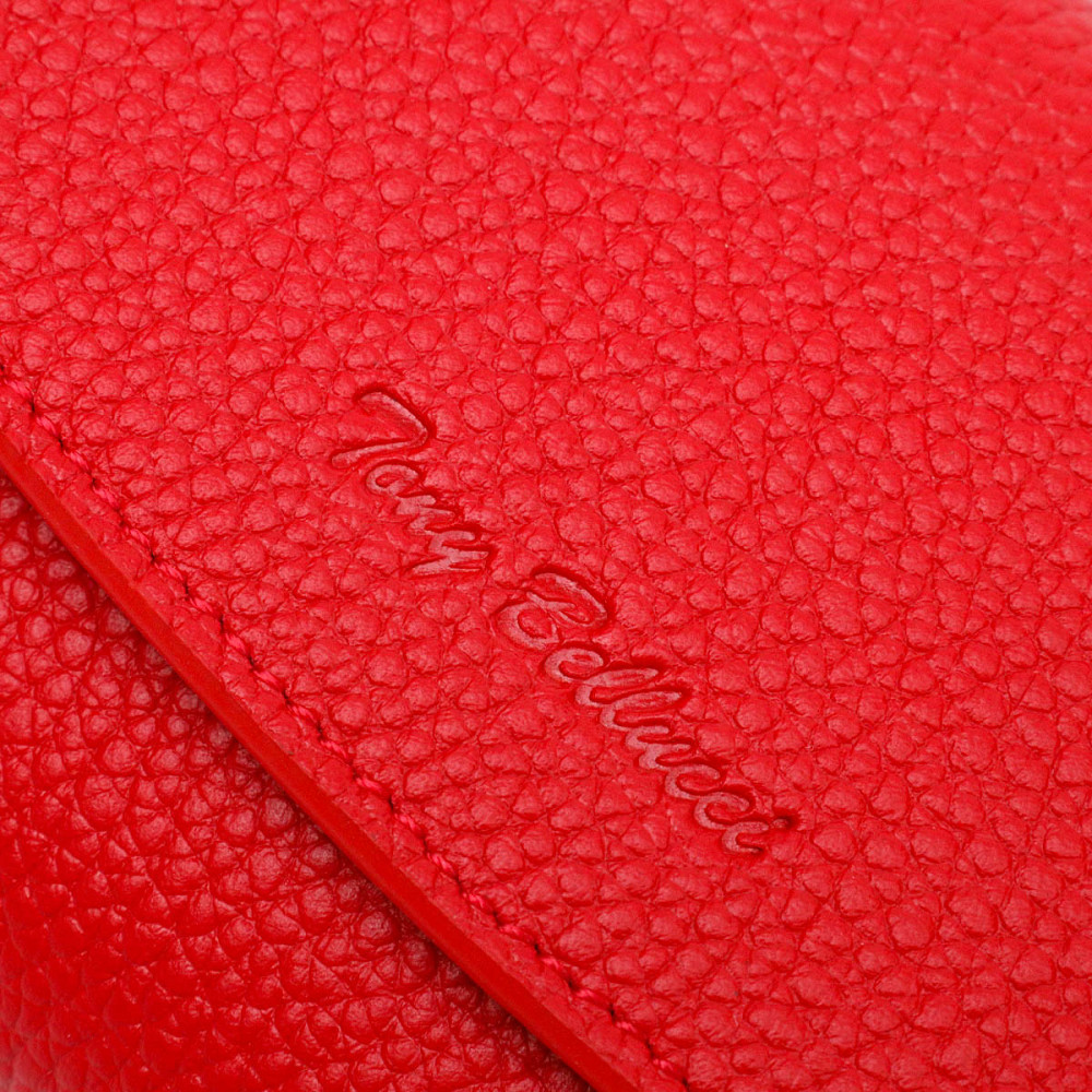 Яскравий жіночий гаманець з монетницею на блискавці з натуральної шкіри Tony Bellucci 21969 Червоний Київ - фото 4