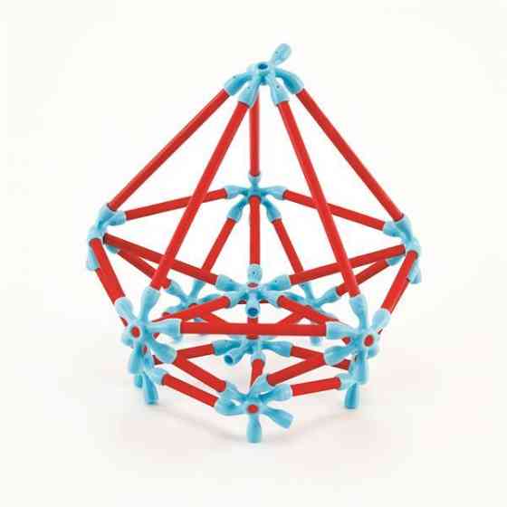 Конструктор Hape Flexistix Креативні фігури 133 деталі бамбуковий (E5565) Харків