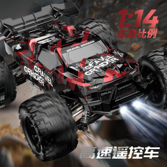 Монстр-трак RC машина GoolRC 1:14 🚗 безщіткова 4WD, 40 км/год, 2.4GHz, позашляховий монстр-трак на пульті Київ