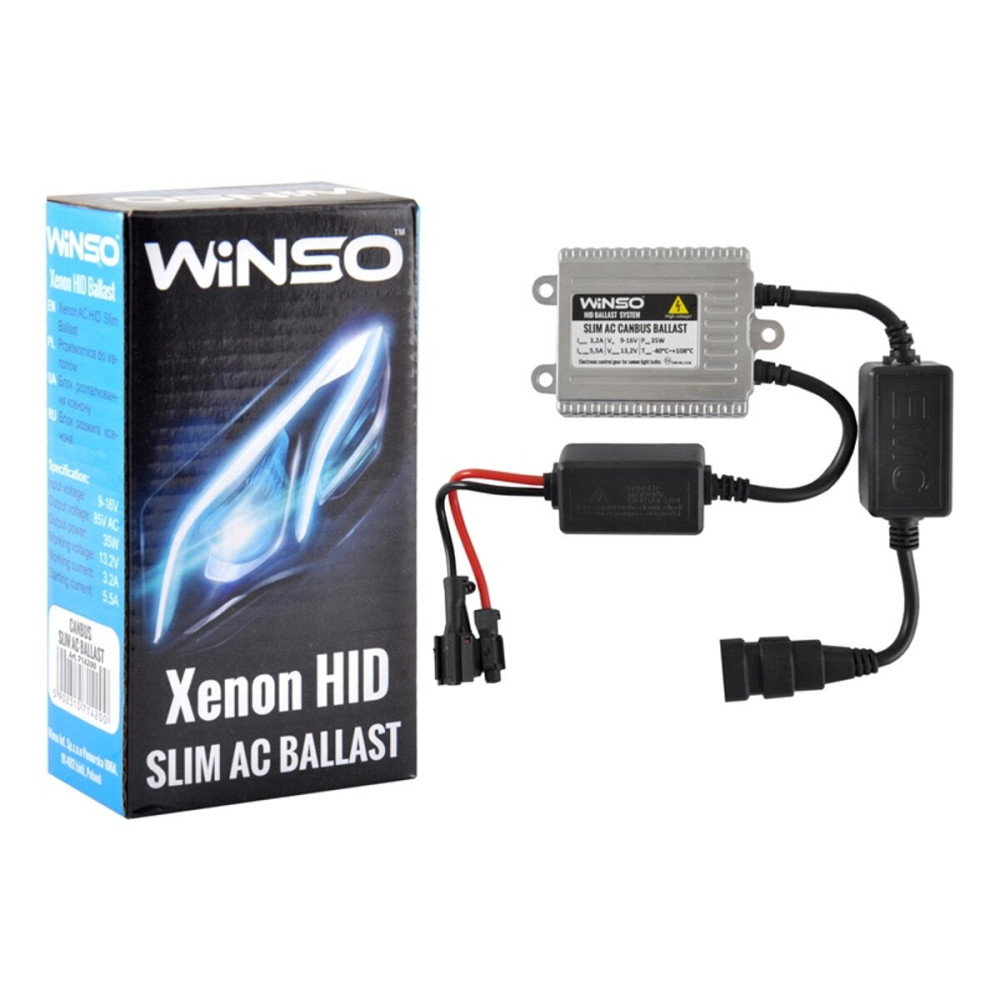 Блоки розжига Winso Slim AC CANBUS Ballast, 12V, 35W, KET Киев - изображение 1