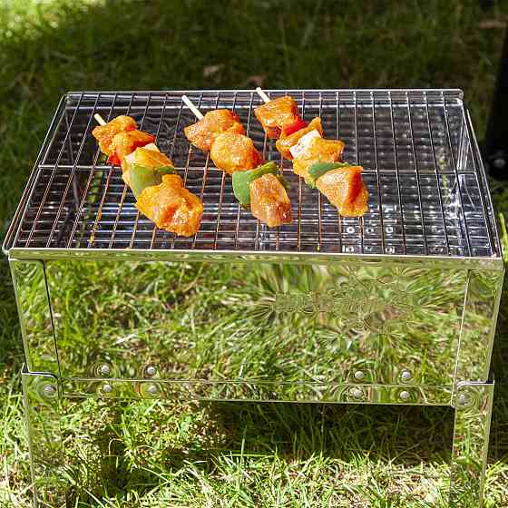 Гриль угольный Bo-Camp Compact Delux Silver (8108360) Вінниця