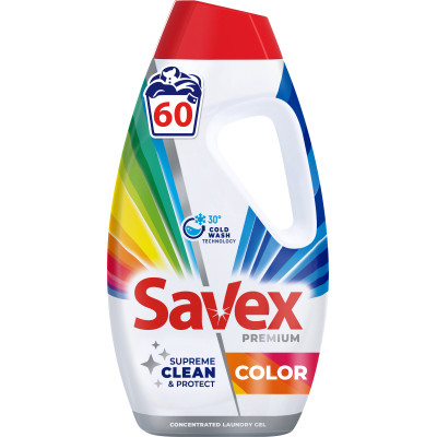 Гель для прання Savex Premium Color 2.7 л (3800024048098) Вінниця - фото 1