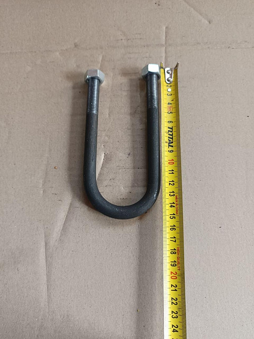 Стремянка посилена з гайкою на трубу діаметр 48 мм Вінниця - фото 4