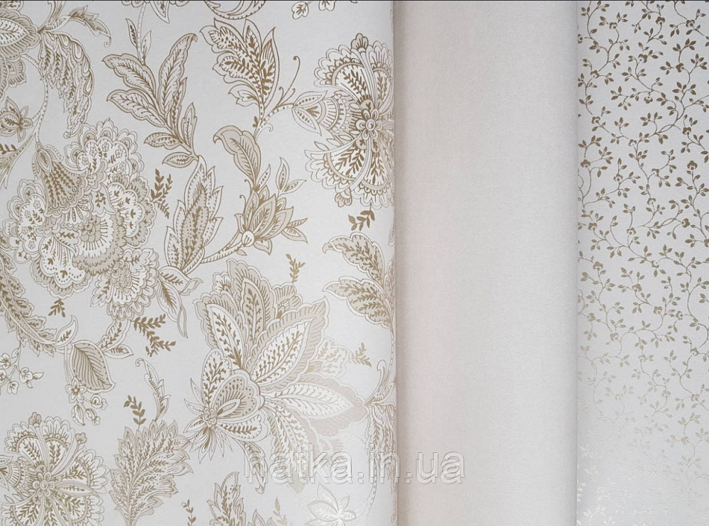 Шпалери флізелінові еко Rasch Sophia 0.53х10 однотон бежеві Київ - фото 2