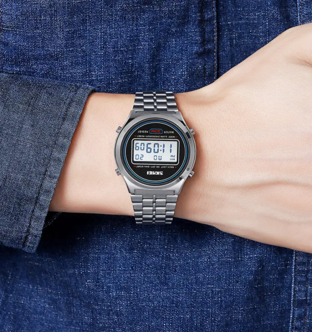 Мужские наручные часы Skmei 2146 винтаж Серебристые Винница - изображение 8