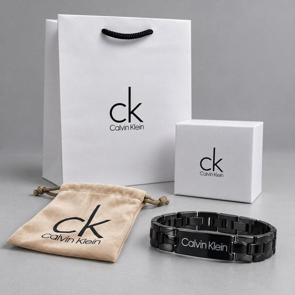 Мужской фирменный браслет Calvin Klein из нержавеющей стали (30114) Киев - изображение 3