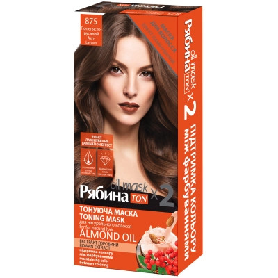 Відтінковий бальзам Acme Color Ton Oil Mask Duo Pack 875 - Попелясто-русявий (4823115500649) Вінниця - фото 1