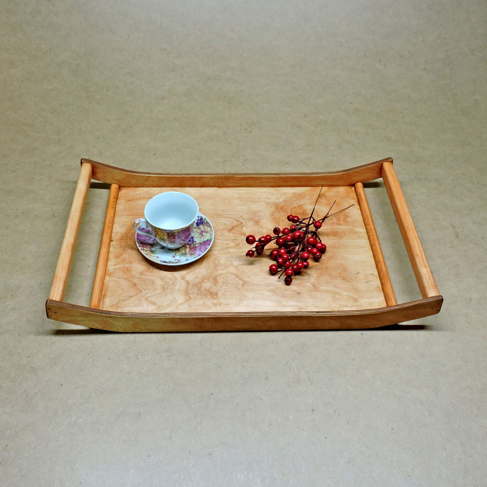 Піднос дерев'яний "Нівель" шафран Миколаїв - фото 3