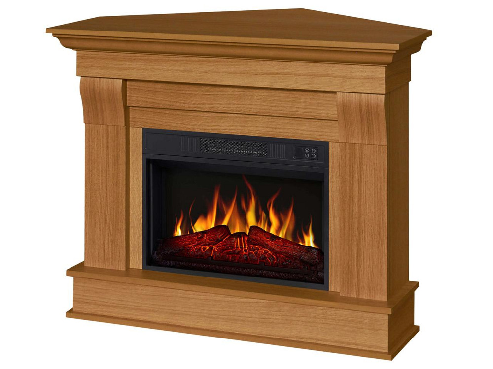 Камінокомплект універсальний 2в1 ArtiFlame Albion AF23S світлий дуб з обігрівом і звуком горіння вогню Київ - фото 3