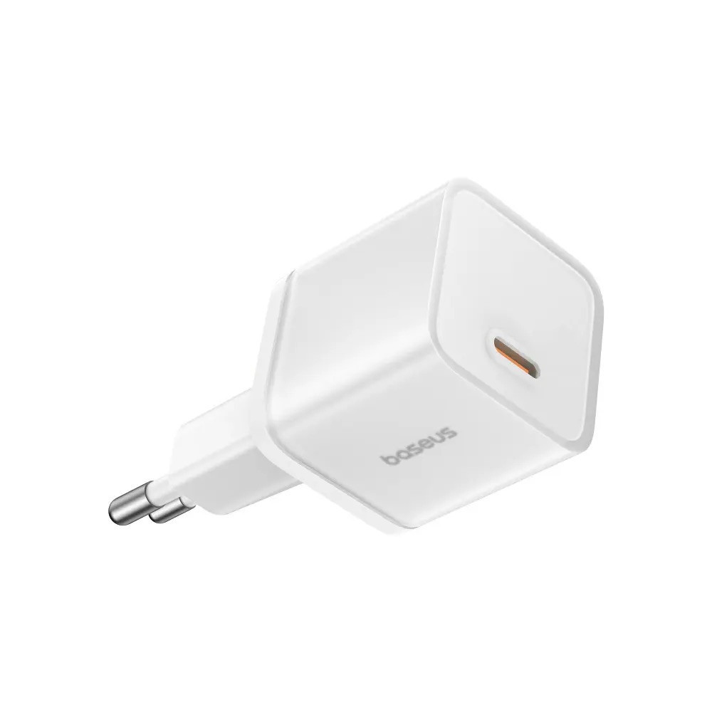 Мережевий зарядний пристрій Baseus GaN5S Fast Charger 1C 30W EU Moon White Одеса - фото 6