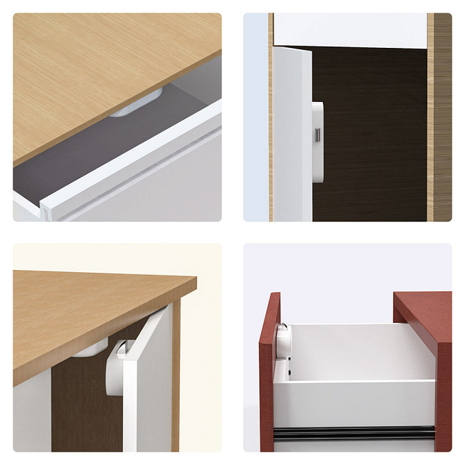 Розумний замок меблевий Xiaomi Yeelock Smart Drawer Cabinet Lock E ZNGS02YSB (Білий) Николаев - изображение 8