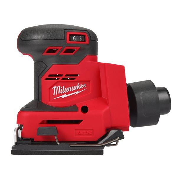 Машина шліфувальна вібраційна акумуляторна MILWAUKEE, M18 BQSS-0, 113х104мм Одесса - изображение 1