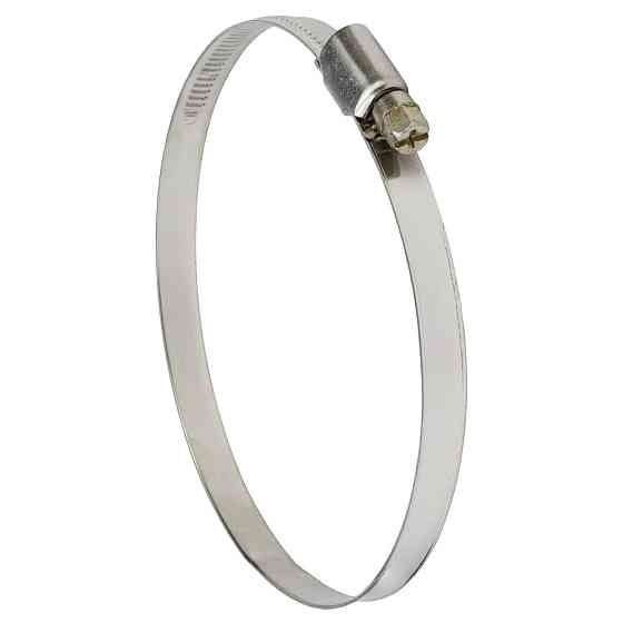 Хомут червячный оцинкованный 12.7мм D33-57мм 10шт GRAD (2511435) Киев