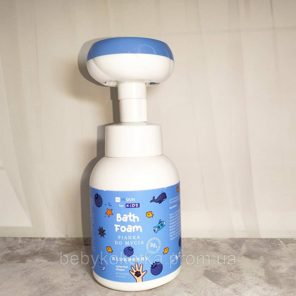 Детская пена для рук с ароматом черника 
