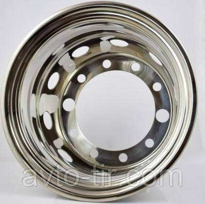 Ковпак колеса задній R22.5 (нержавійка) ведуча вісь Ковпак 22.5 Ковпак задній 22.5 Луцьк - фото 7