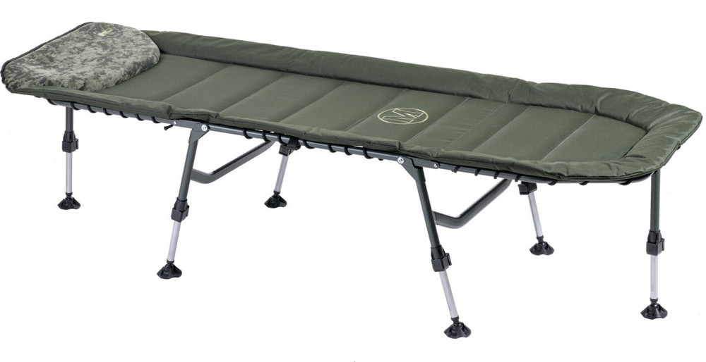 Складная Раскладушка с подушкой 6 ножек до 120 кг Mivardi 