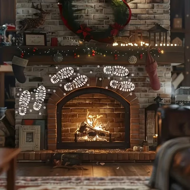 Набор трафаретов «Рождественский сапожок Santa Claus» – 2 шт Киев - изображение 6