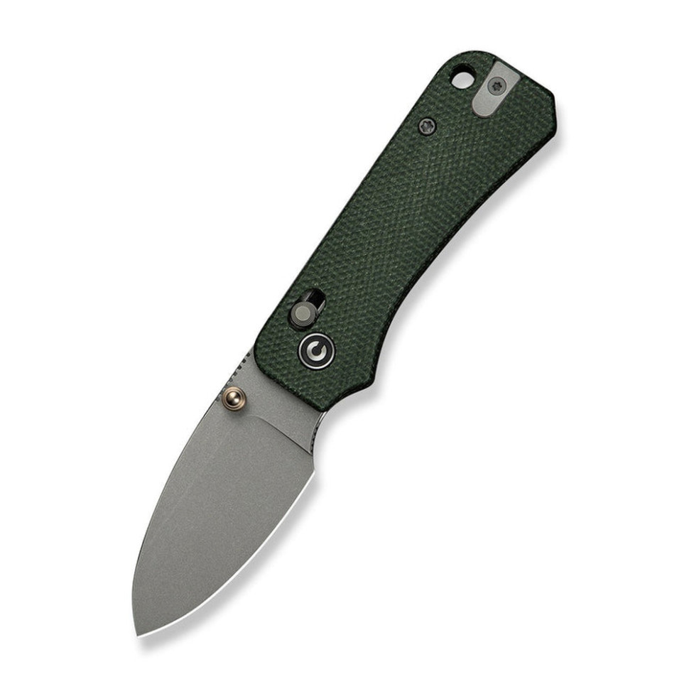 Ніж складаний кишеньковий Civivi Baby Banter 2, (5.9 см) Nitro-V / Micarta темно-зелений Київ - фото 1