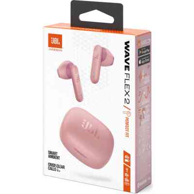 Наушники JBL Wave Flex 2 Pink (JBLWFLEX2PIK) Винница