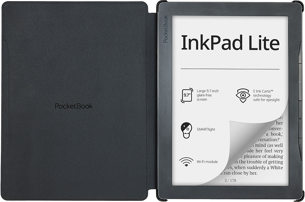 Обкладинка PocketBook 9.7", InkPad Lite(PB970), Shell Cover, чорна Винница - изображение 3